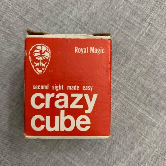 Vintage Royal Magic Crazy Cube Mind Reading Trick Box Set - Picture 3 of 6